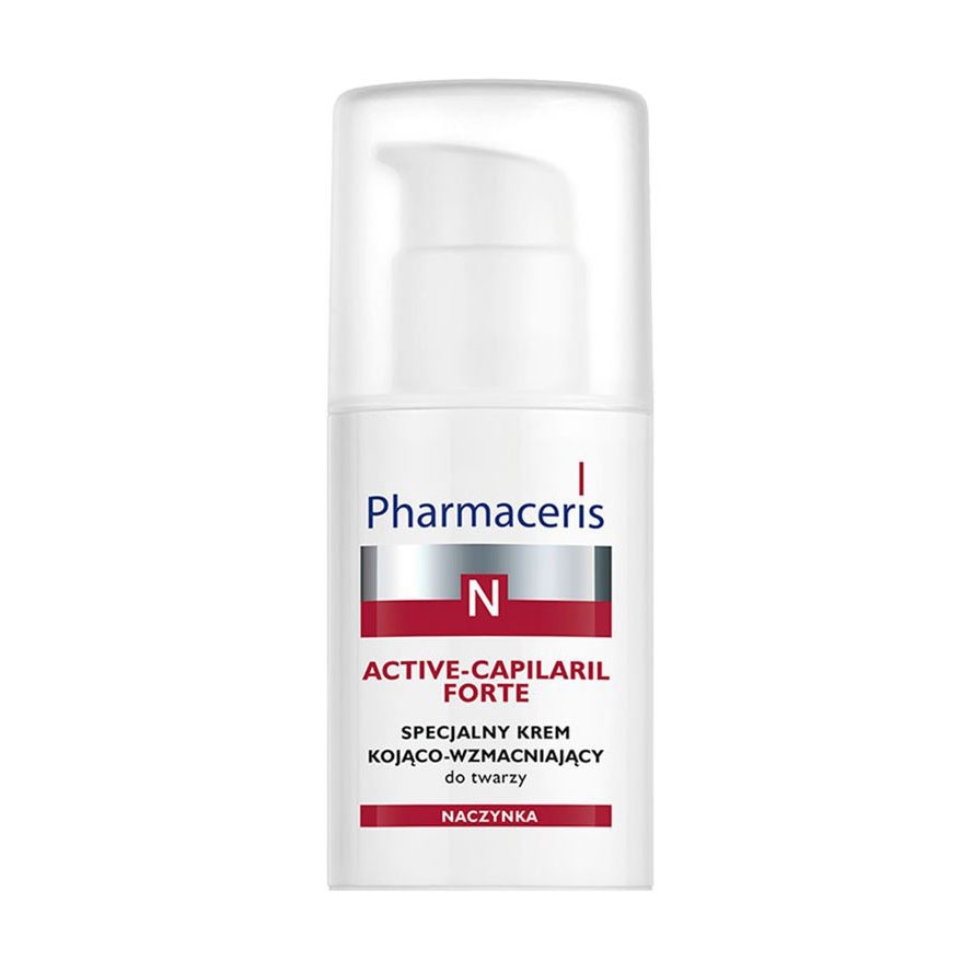 Зміцнювальний крем для обличчя Pharmaceris N Active Capilaril Forte Cream, 30 мл
